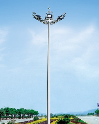 高杆灯可以安装太阳能电池板嘛