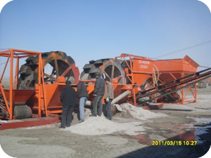 洗砂设备在选矿生产线中有着举足轻重的作用