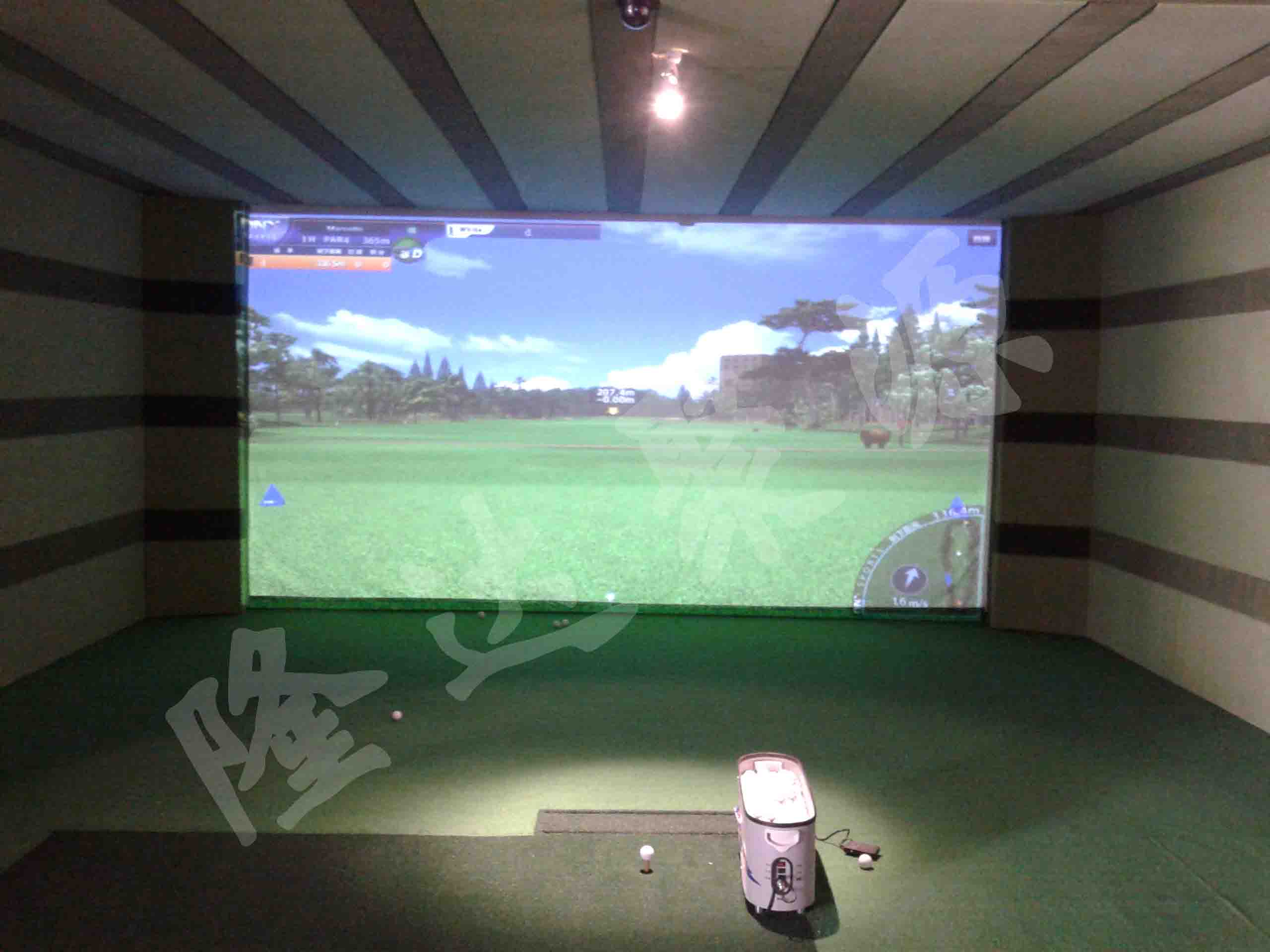 风靡全国，室内模拟高尔夫-隆达聚源