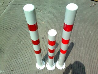 铁质路桩 固定路桩 活动路桩 警示柱 分道柱