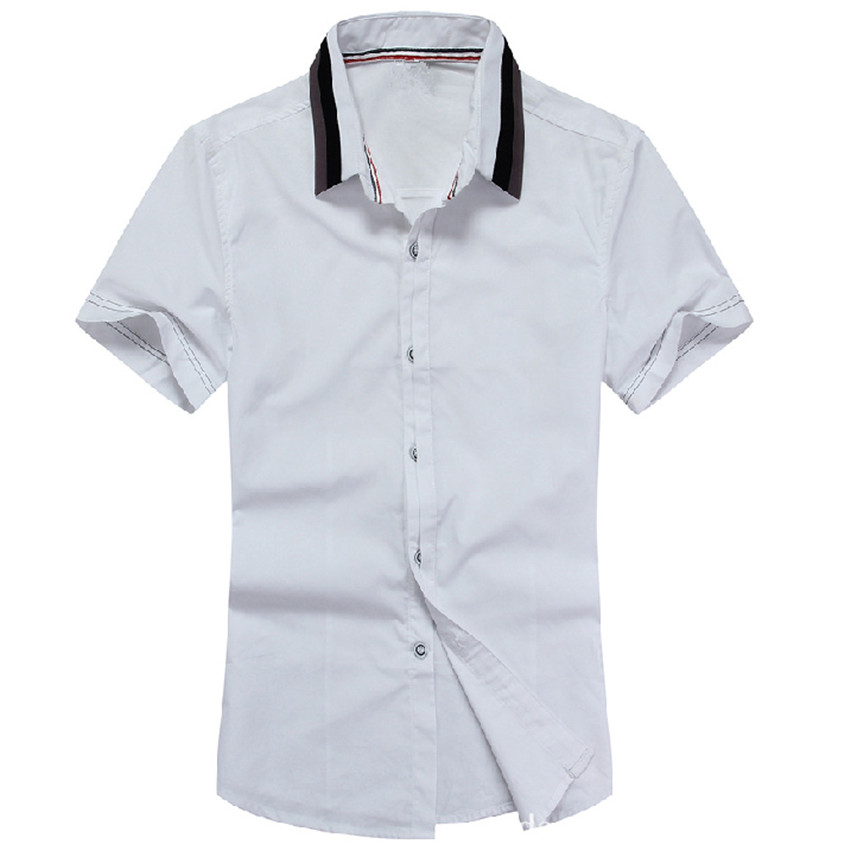 衬衫定制长袖衬衫全棉免烫衬衣条纹衬衫修身白衬衫