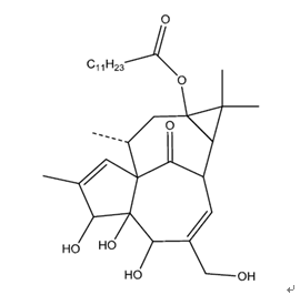 正十二烷酸巨大戟酯