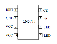 高亮度发光二极管(LED)驱动集成电路CN5711