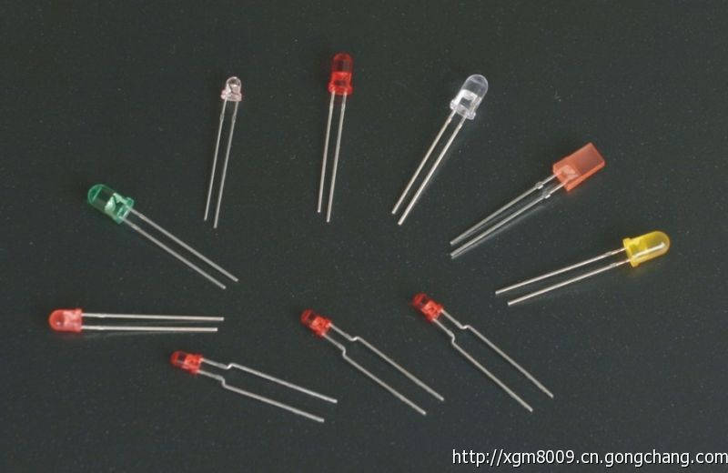 深圳佳兴直插二极管5050白光