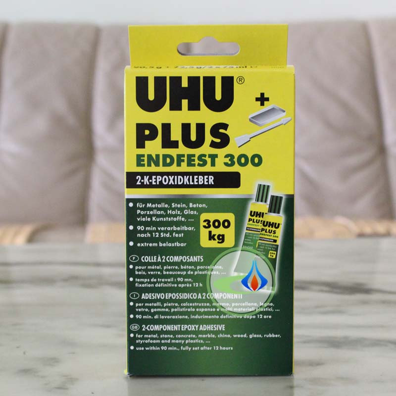 UHU Plus endfest 300大包装 粘钻胶水 眼镜厂专用胶