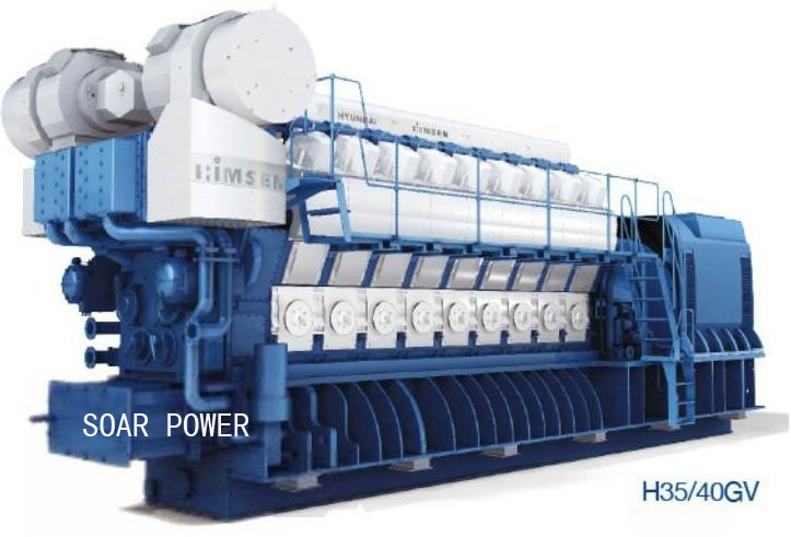 现代燃气发电机组(2.7MW～25MW)