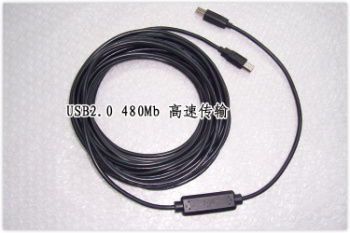 sgo斯格极速USB打印线10米15米带信号放大IC