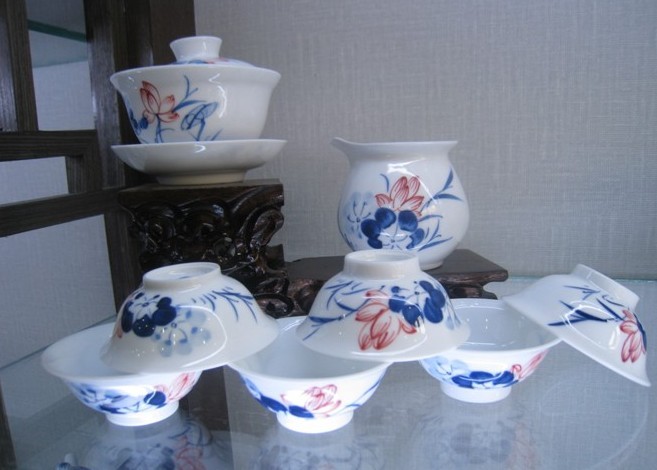 家居日用茶具，景德镇陶瓷茶具，批发茶具