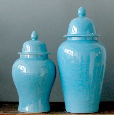 颜色釉瓷花瓶，景德镇陶瓷花瓶，景德镇四大名瓷之一