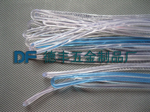 供应各种颜色PVC透明绳子、德丰制造