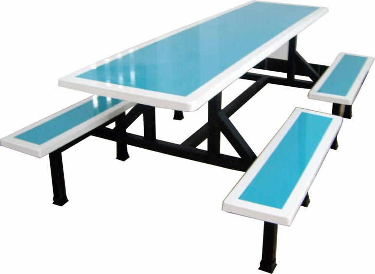 时尚快餐桌椅--板式餐桌椅