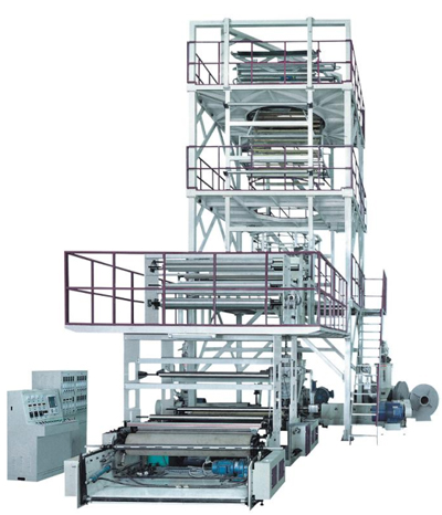 3CMJ-55/60/65/70A三至五层共挤吹膜机（IBC膜泡内冷型