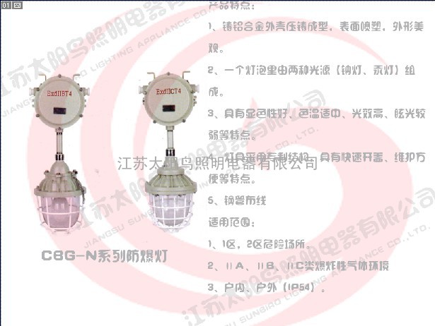 CBG-N系列防爆灯