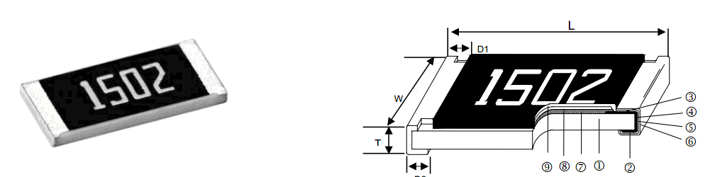 厚膜电阻 厚膜贴片电阻 厚膜芯片电阻