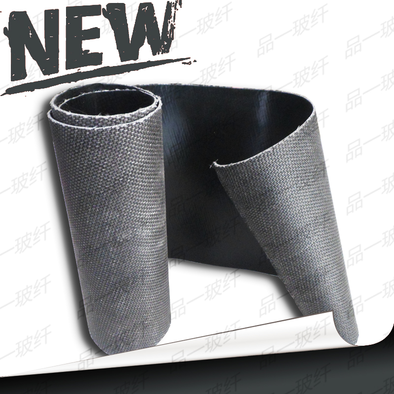 黑色硅胶布 硅钛防火布 软连接硅橡胶布 1.1黑色硅胶布单面/双面