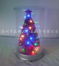 厂家生产圣诞节日礼品   炫丽多彩LED圣诞树