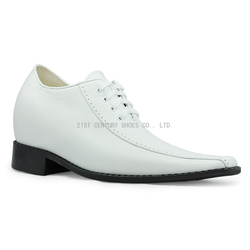 JGL White shoes;business shoes;wedding shoes for m