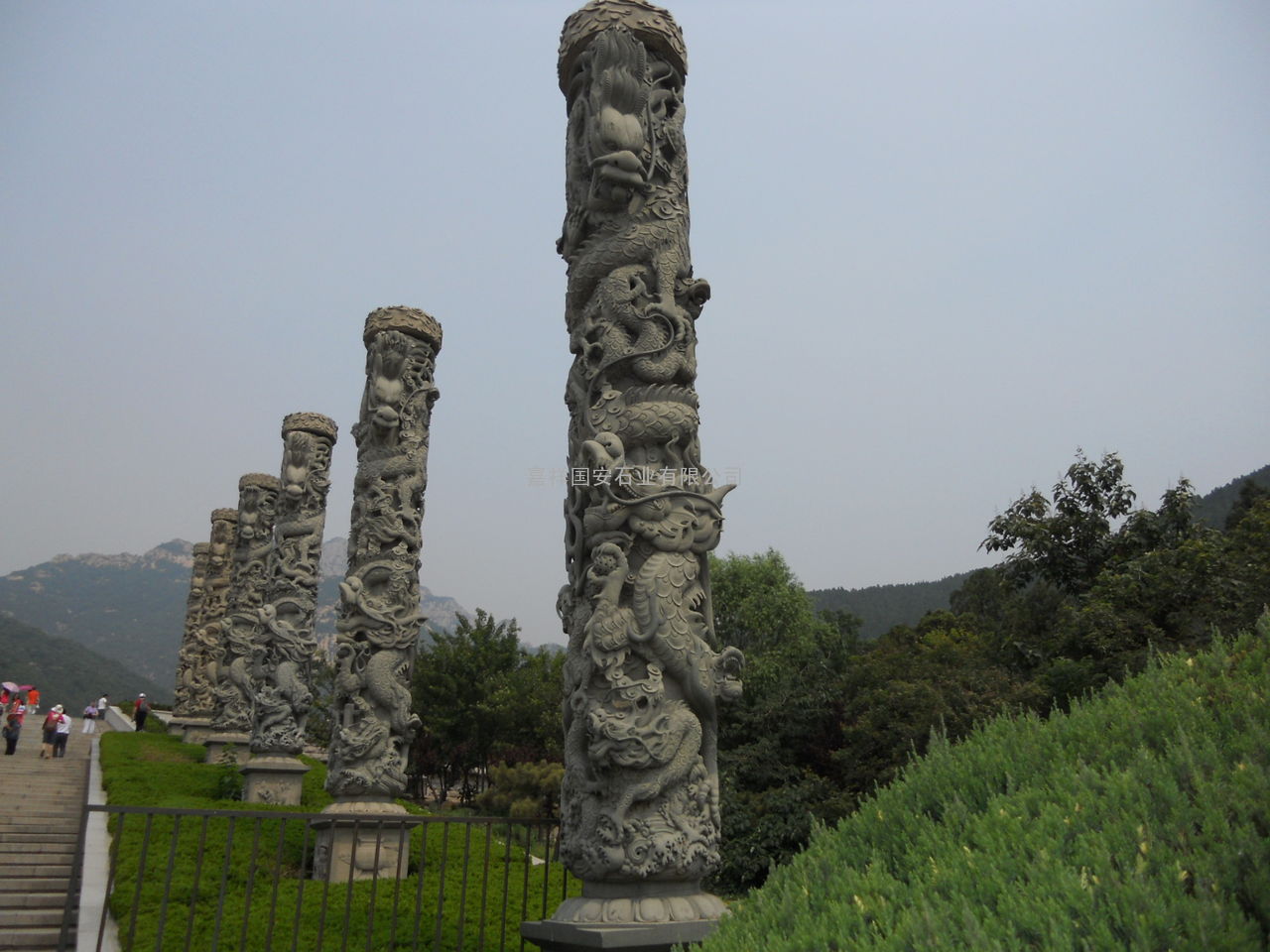 石雕龙柱图腾柱文化柱广场柱
