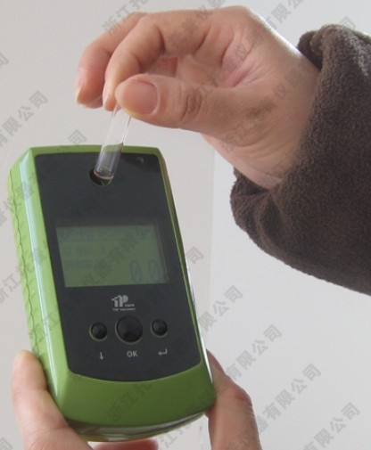 便携式叶绿素测定仪对青菜组织的测定步骤