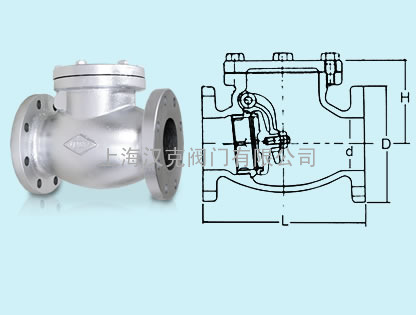 台湾荣牌铸铁止回阀