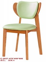 欧式家具水曲柳实木餐桌餐椅布套装咖啡椅奶茶椅蝴蝶椅餐桌餐椅组合T-106/C-2027