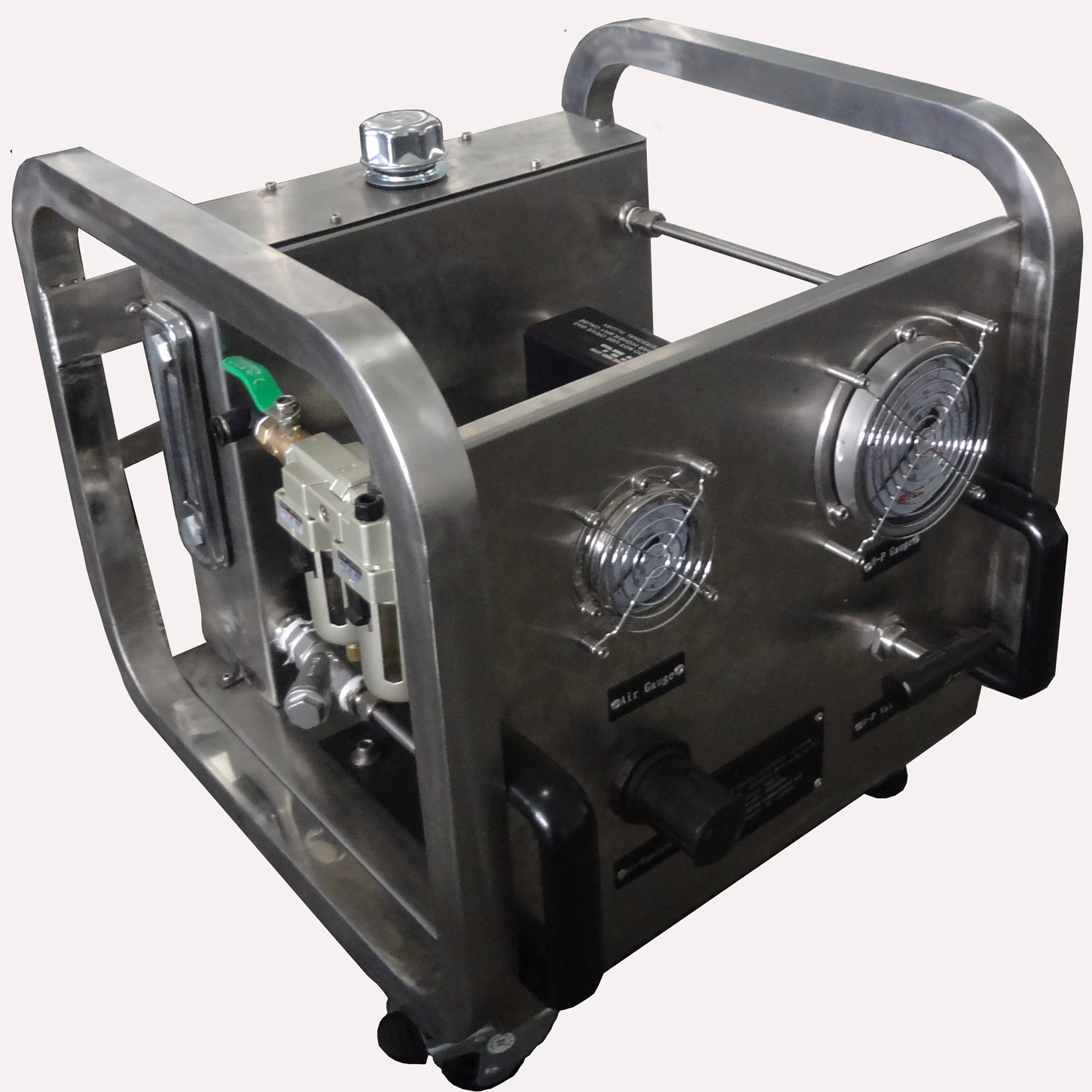 螺栓拉伸器专用框架式气动液压泵站系统