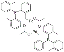 反式二-ΜU(M)-双[2-(二邻甲苯基膦)苄基]乙酸二钯(II)