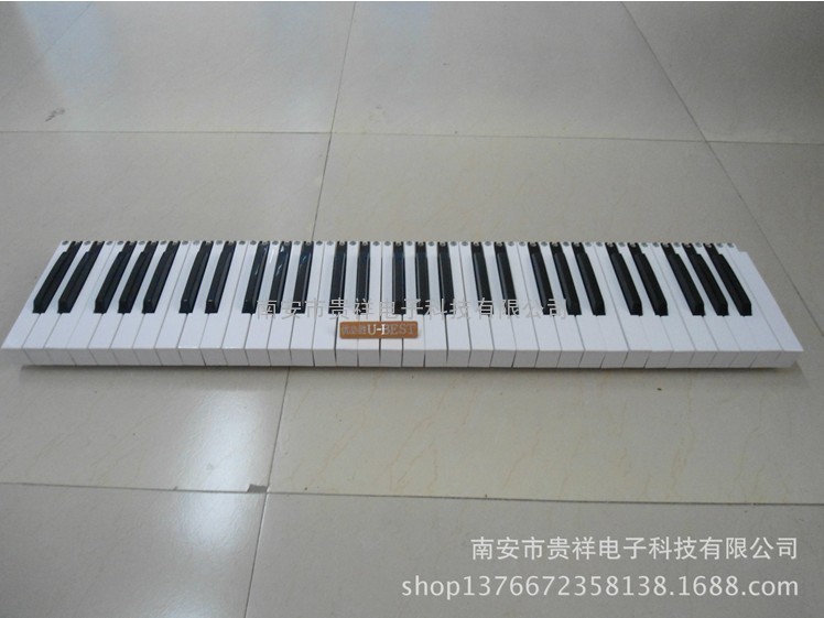 福建厂家供应优质61键标准力度数码钢琴琴键 琴配件