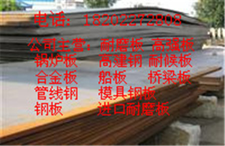 塔架用22mm厚Q355GNHL耐候板的密度是多少