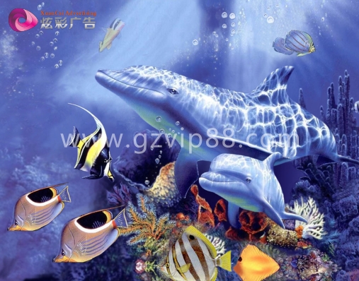 3D立体喷绘喷画/3D三维画制作
