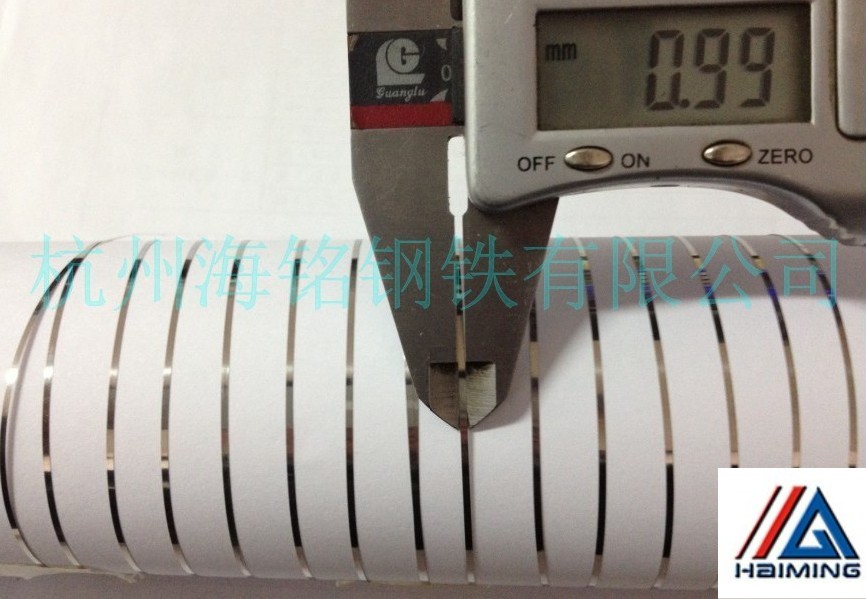 宁波304，0.2mm不锈钢带最窄1mm（超精密分条）