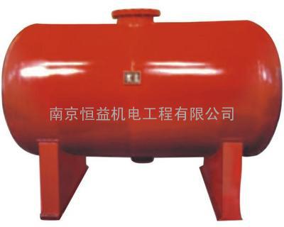 南京卧式消防隔膜气压罐
