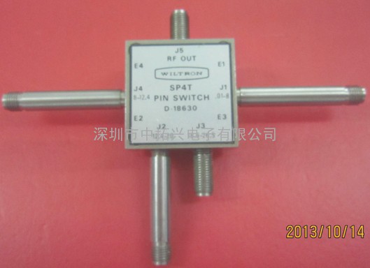 WILTRON D-18630 PIN SWITCH SP4T SMA