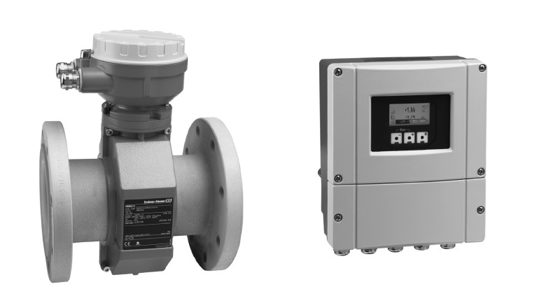 德国E+H电磁流量计55S