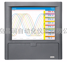 山东济南昌润厂家超低价格大屏幕单色无纸记录仪