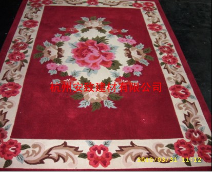 定制手工地毯/家用手工地毯/纯手工编织地毯/手工地毯编织方法