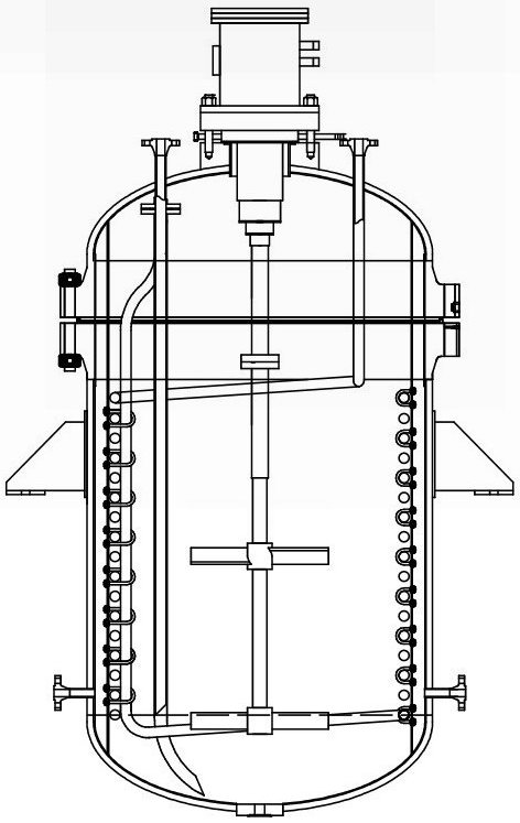内盘管式反应釜