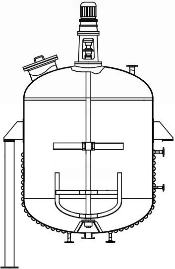 半管式反应釜 外半管式反应釜