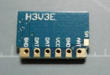 小体积低功耗接收模块 H3V3E低功耗接收