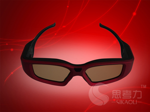 3D电视专用快门式3D眼镜 幻视3D眼镜 主动式3D电视立休眼镜