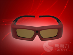 厂家批发DLP投影仪3D眼镜 主动式快门3D眼镜 投影仪3D立体眼镜