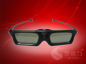 3D电影眼镜 3D主动式快门 DLP立体眼镜 投影仪3D眼镜