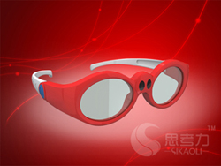 厂家生产 儿童主动式快门3d眼镜 影院偏振3d快门眼镜