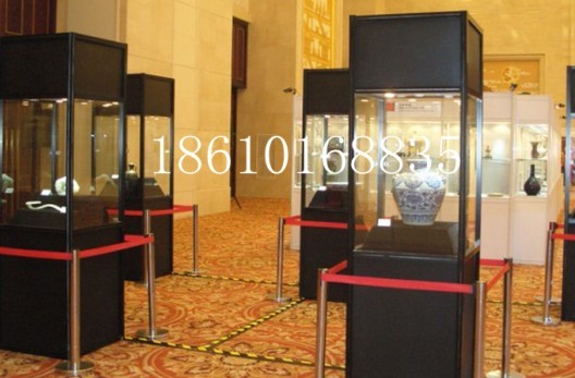 供应北京玻璃展柜租赁，展厅拍卖场珠宝柜出租