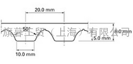 BRECO 进口同步带 AT20