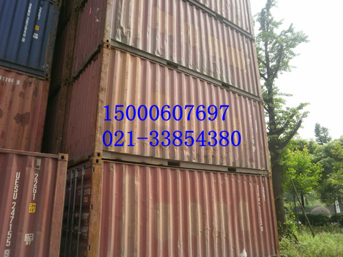 旧集装箱出售-6米长旧货柜买卖-上海集装箱价格