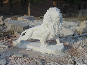 宏建介绍石雕狮子的发展历程