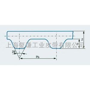 WHM同步带FENNER芬纳T2、T2.5型聚氨酯无缝同步带最新规格表