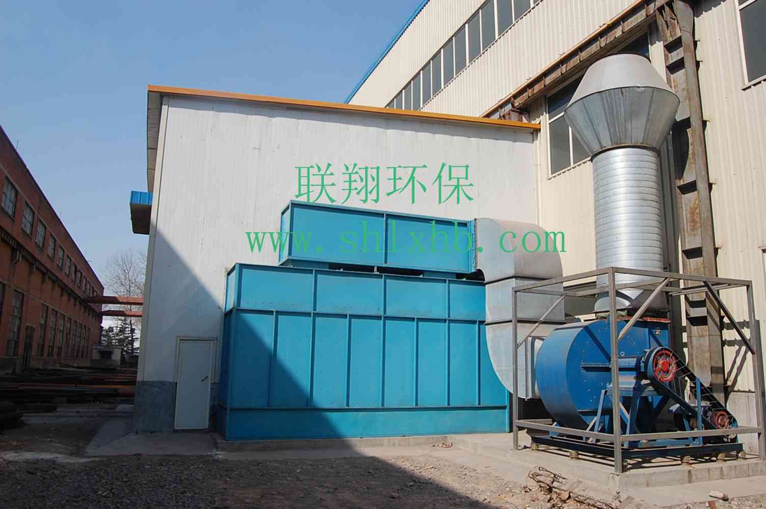 风力混洗式废气净化器