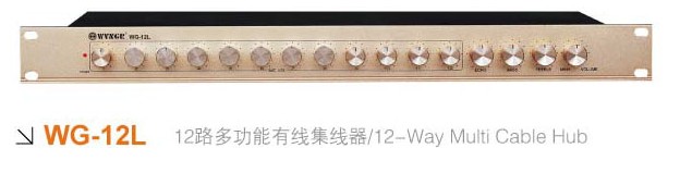 威格 WG-12L话筒混合器